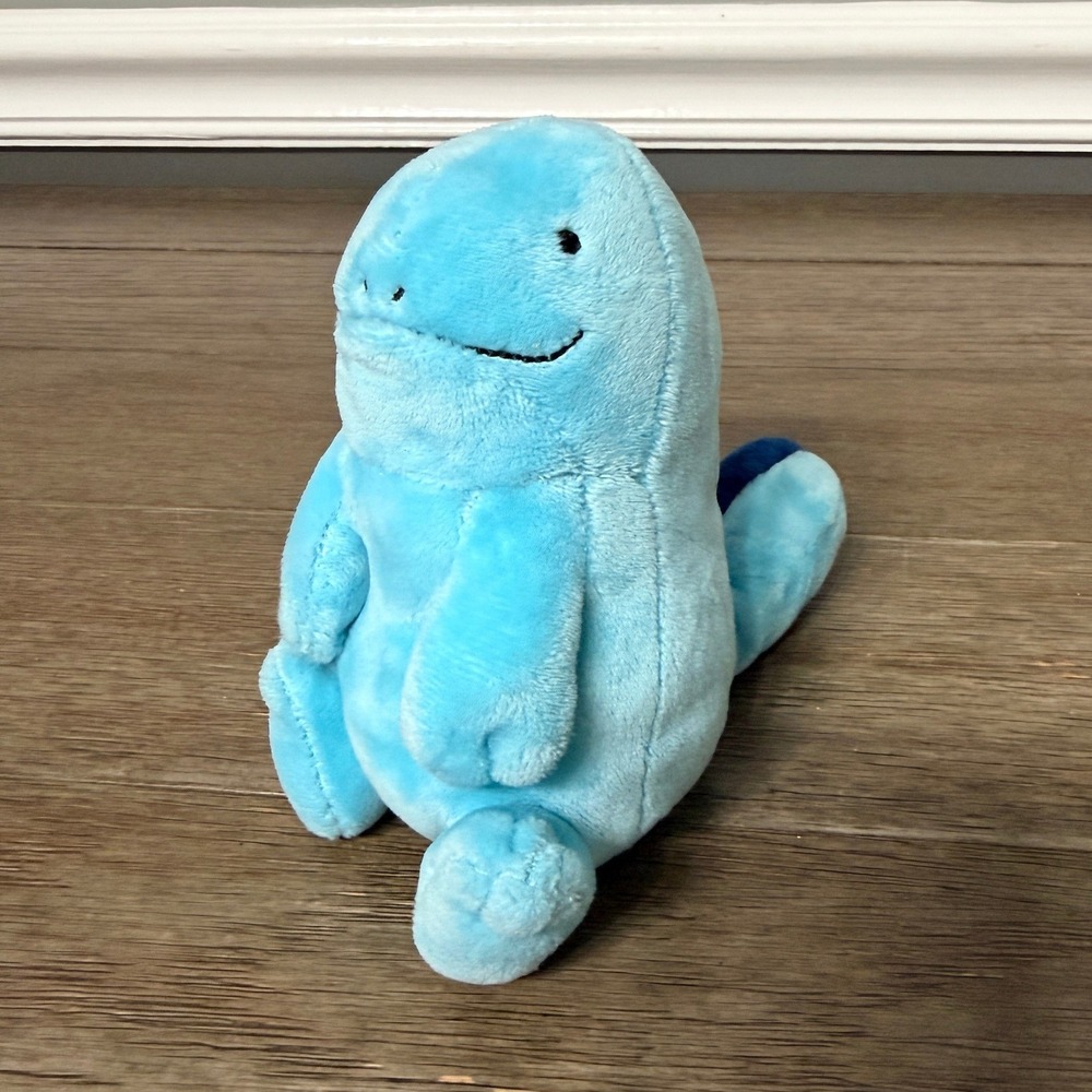 Pokemon Center Quagsire Sitting Cuties Plush Pokemon Fit Johto Blue Game Freak